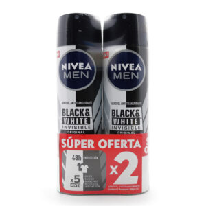 2 DTE NIVEA SPR.BLA.WH.H.150ML.SUP.DTO.
