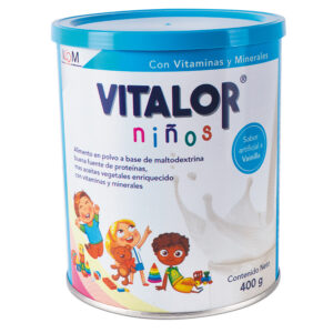 VITALOR NINOS VITAMINAS VAINILLA 400 GR