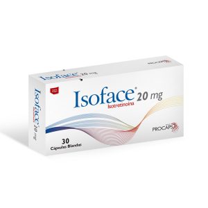 ISOFACE 20 MG 40 CAPSULAS (3%+)(A)(PAE)