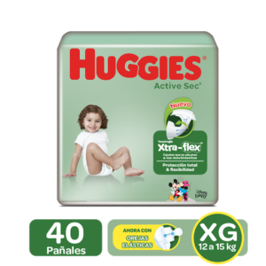 PAN.HUGGIES ETAPA 4 X 40 UDS.