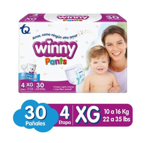 WINNY PANTS ETAPA 4 X 30 UND