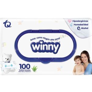PAÑITOS WINNY X 100 UND