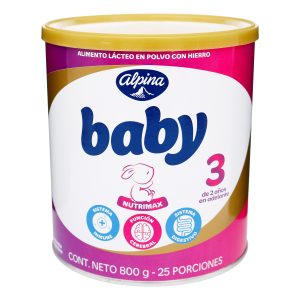 Alimento lácteo infantil, Leche de vaca modificada, Bebés, Desarrollo y crecimiento, Hierro, Prebióticos, Probióticos, Sin gluten, Sabor vainilla, fresa y chocolate, Leche materna, Fórmula infantil, Supervisión médica